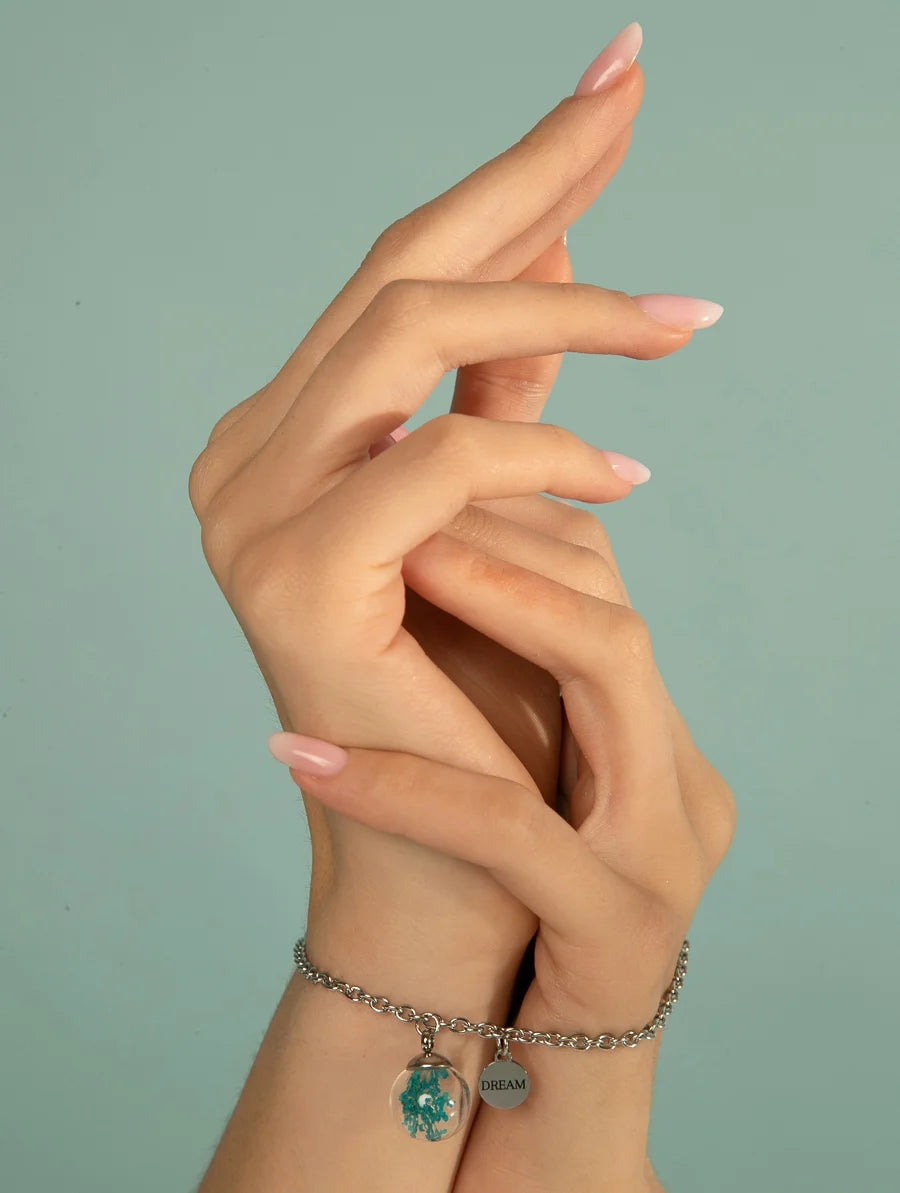 Bracciale in Acciaio Mad Tea collezione: Il giardino dei desideri - Pizzo della Regina - Bracciale dei Sogni