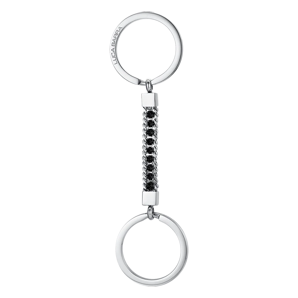 Portachiavi in acciaio Luca Barra-PK284