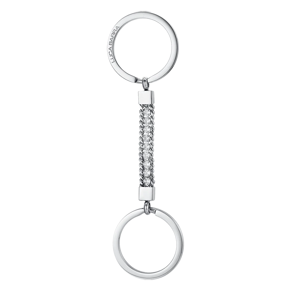Portachiavi in acciaio Luca Barra-PK285