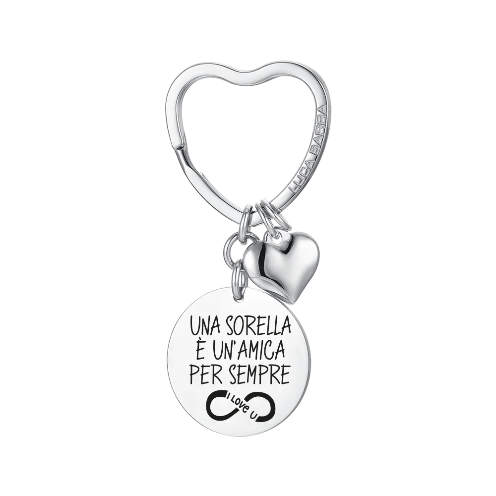 Portachiavi in acciaio Luca Barra-PK287