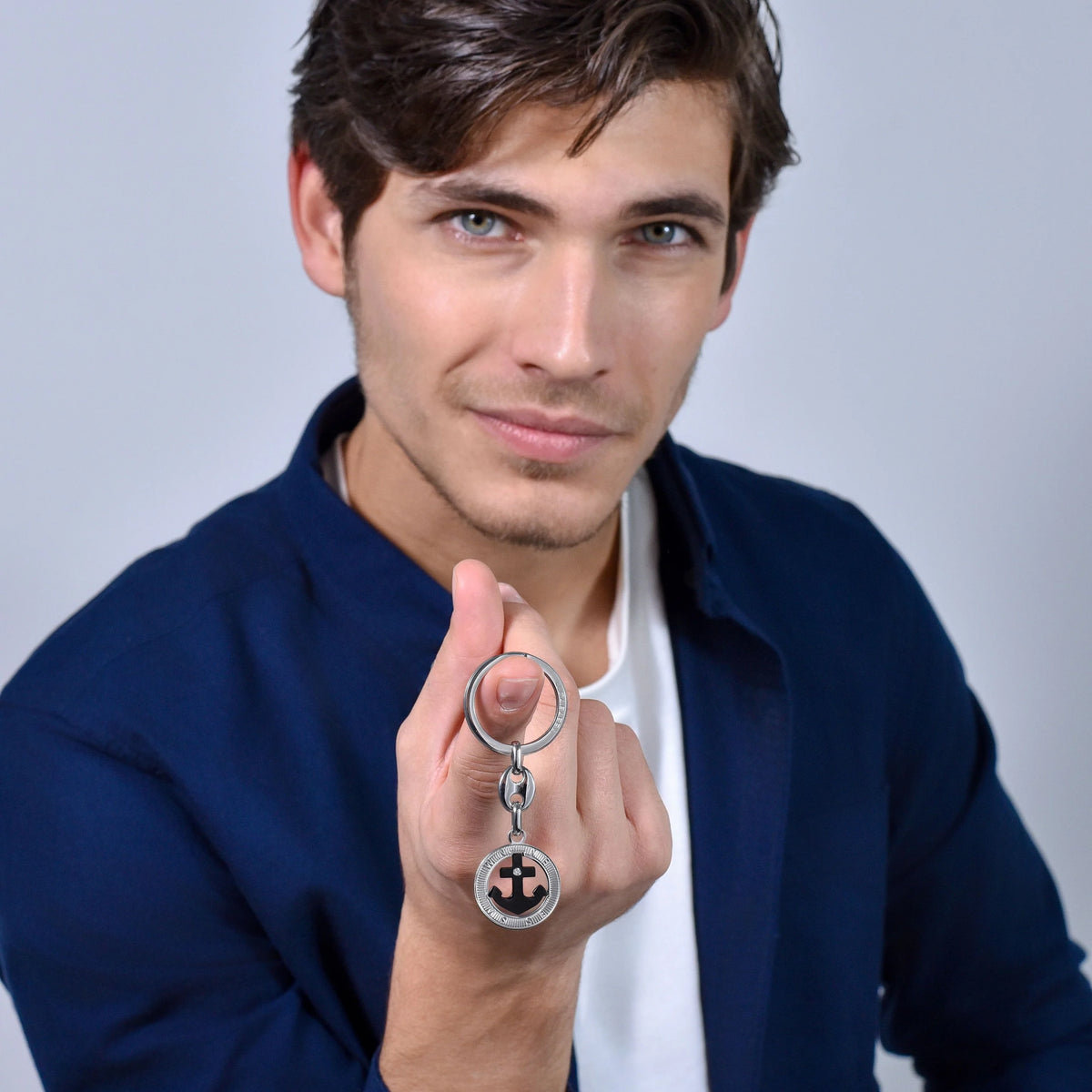 Portachiavi in acciaio Luca Barra-PK292