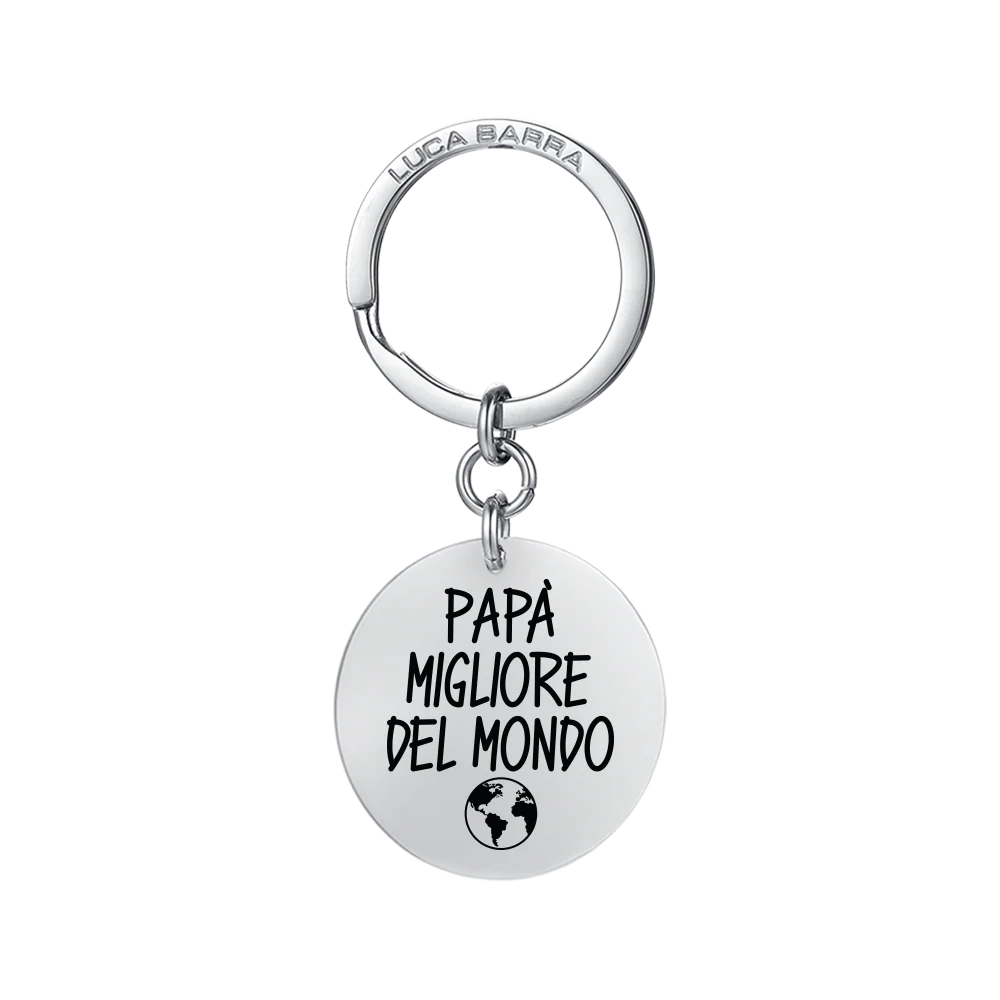 Portachiavi in acciaio Luca Barra-PK296