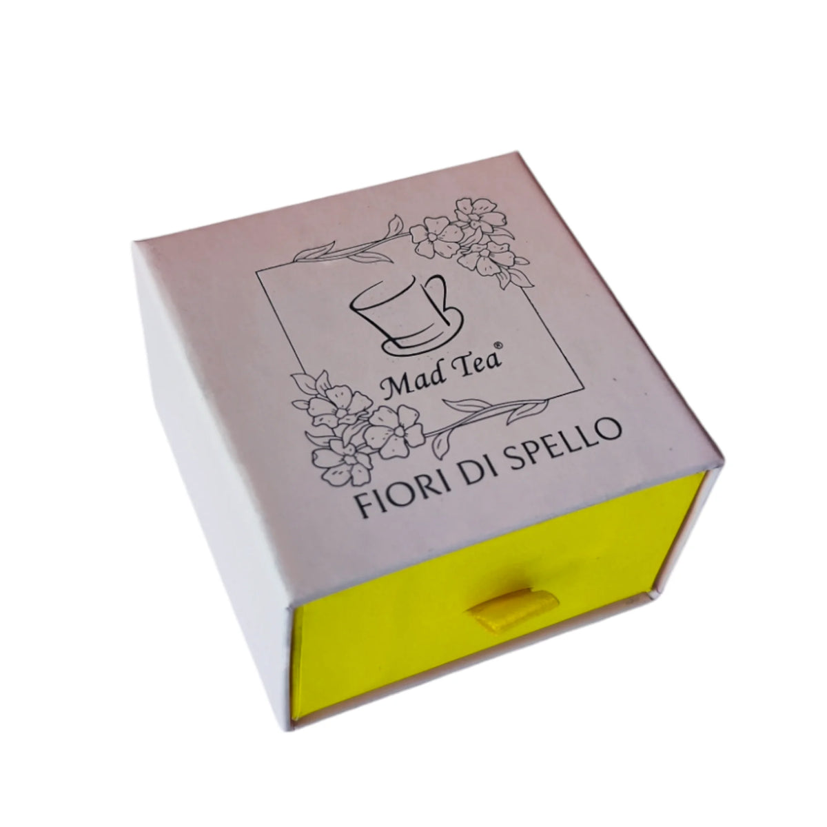 Collana in Acciaio Mad Tea collezione: Il giardino dei desideri - Fiori di Spello - Collana della Felicità