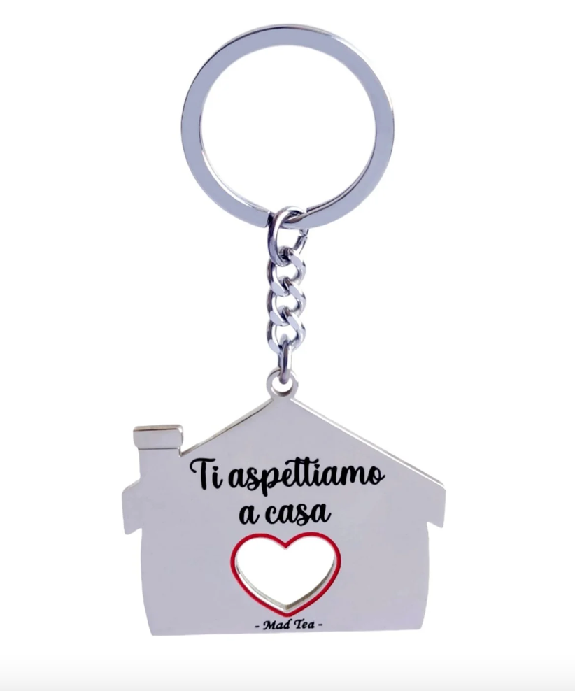 Portachiavi in acciaio Mad Tea collezione Portachiavi da favola - BNP001