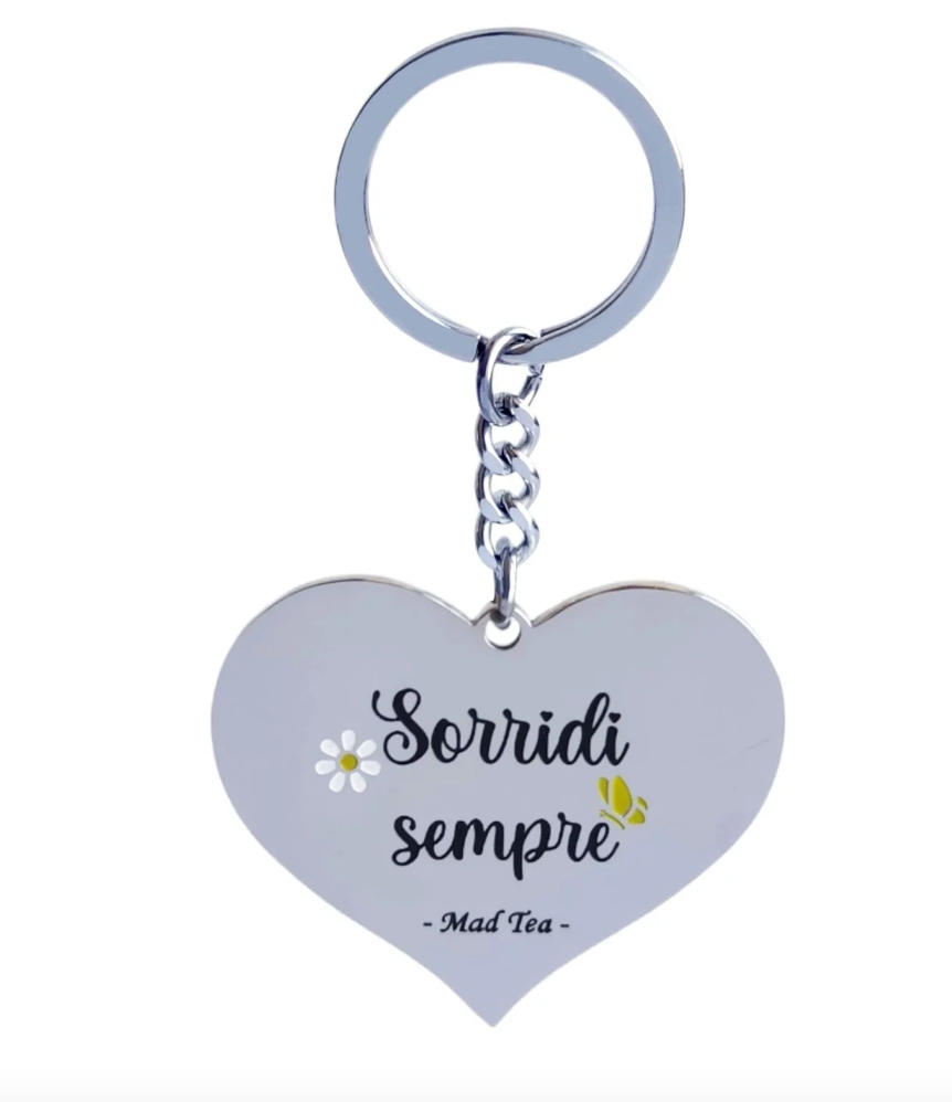 Portachiavi in acciaio Mad Tea collezione Portachiavi da favola - DDP001