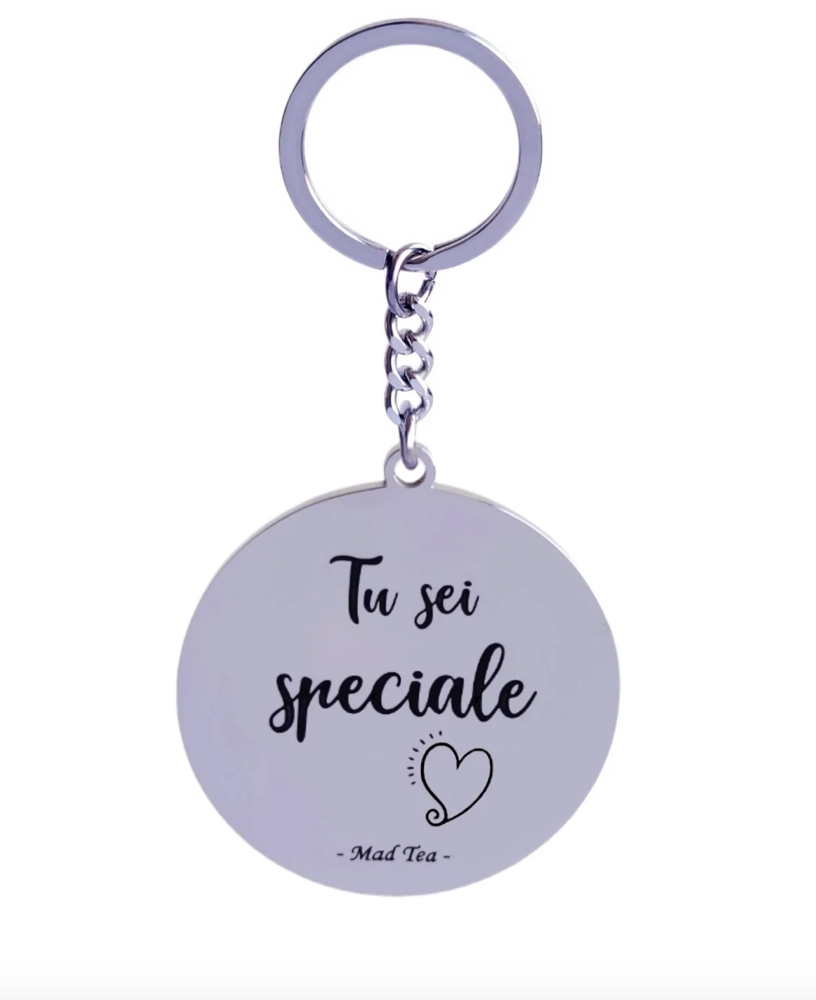 Portachiavi in acciaio Mad Tea collezione Portachiavi da favola - DDP002