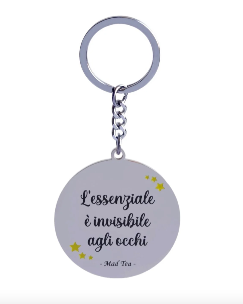Portachiavi in acciaio Mad Tea collezione Portachiavi da favola - PPP002