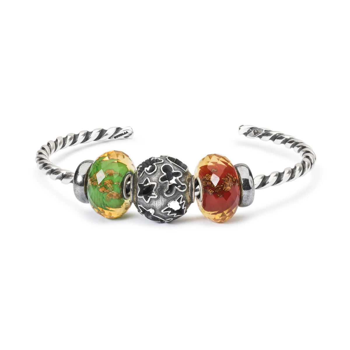 Base Trollbeads - Bracciale Bangle a Spirale in Argento - TAGBA-00006