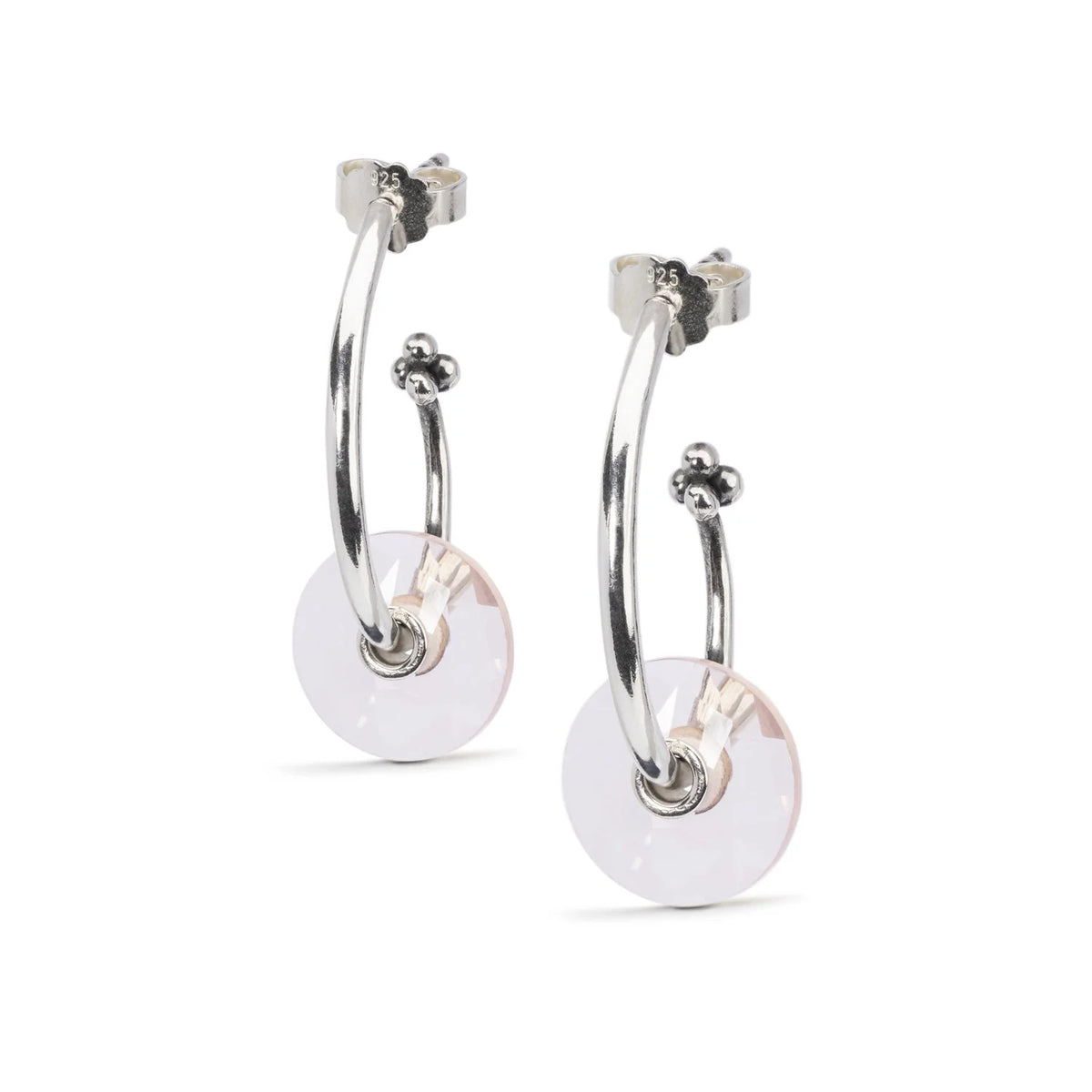 Orecchini Trollbeads - Orecchini Quarzo Rosa - TSTEA-00011