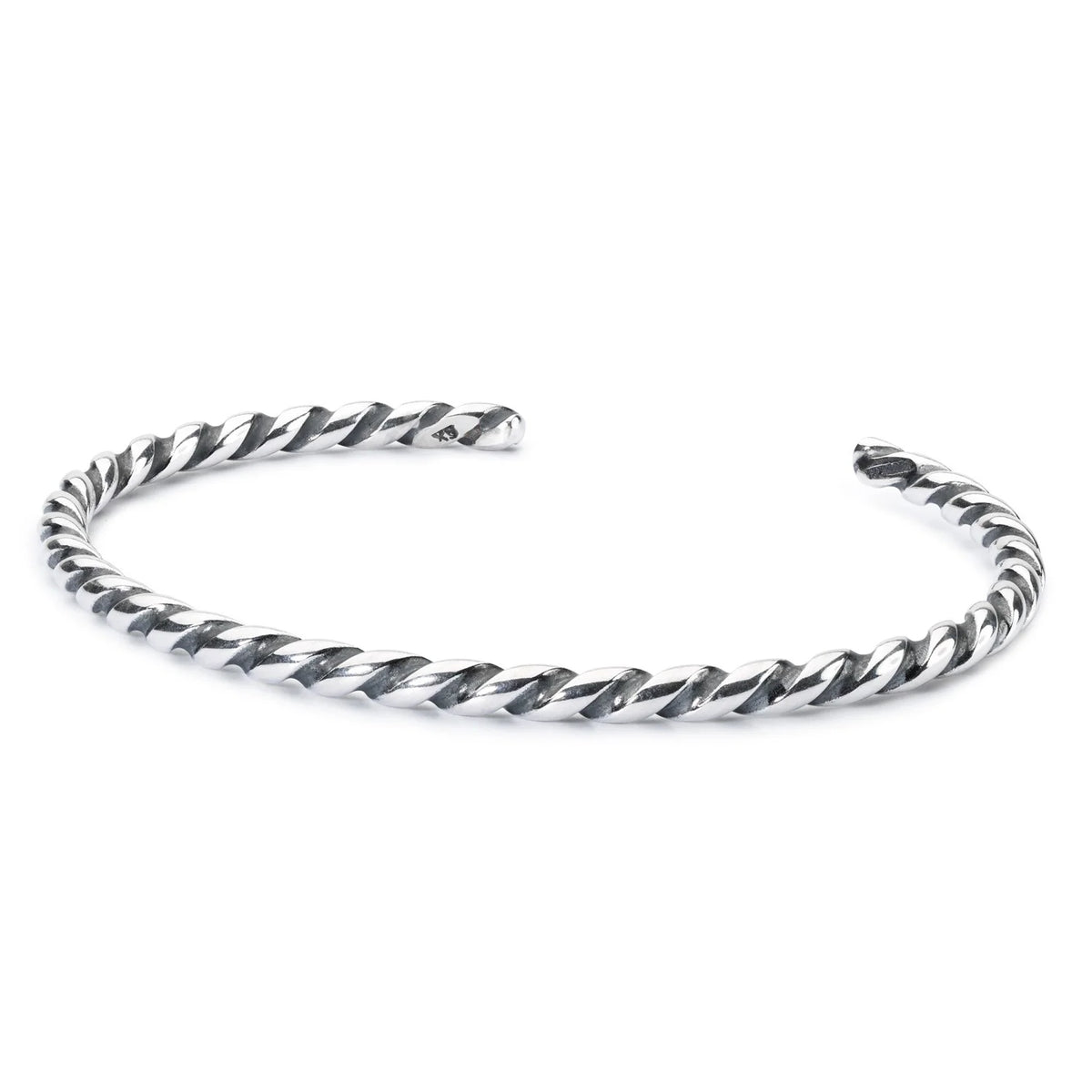 Base Trollbeads - Bracciale Bangle a Spirale in Argento - TAGBA-00006