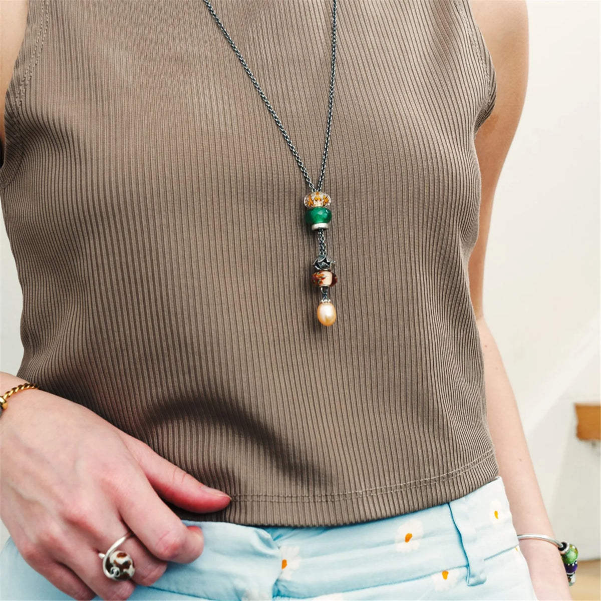 Beads Trollbeads - Scrigno di Foglie - TAGBE-20241