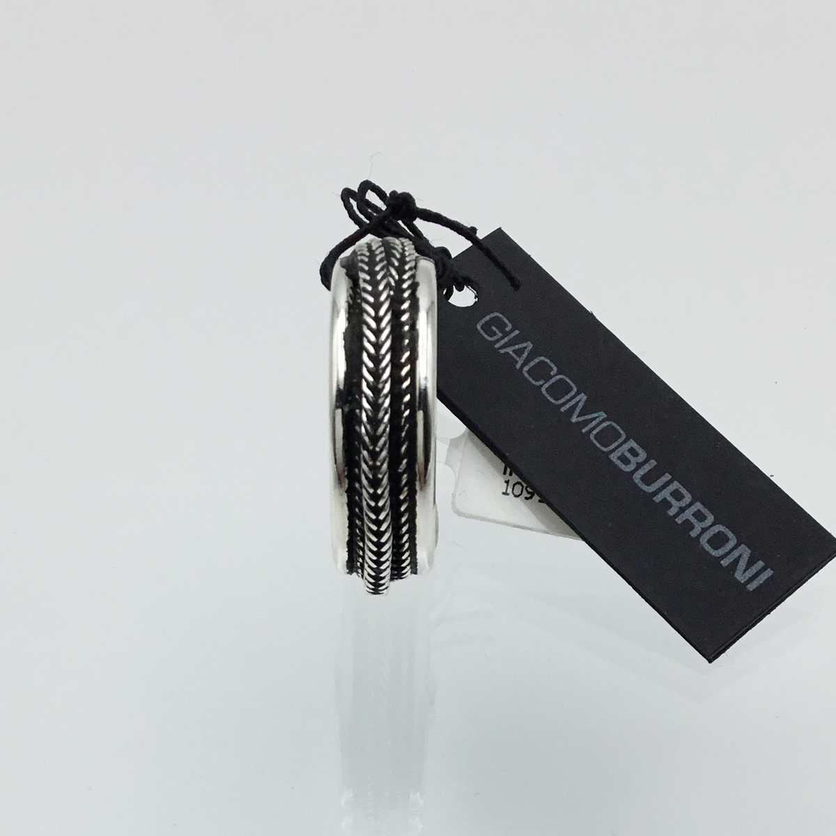 Anello Uomo in argento 925 Giacomo Burroni-R0105