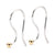 Base Trollbeads - Orecchini a Monachella in Oro e Argento - TAGEA-00003