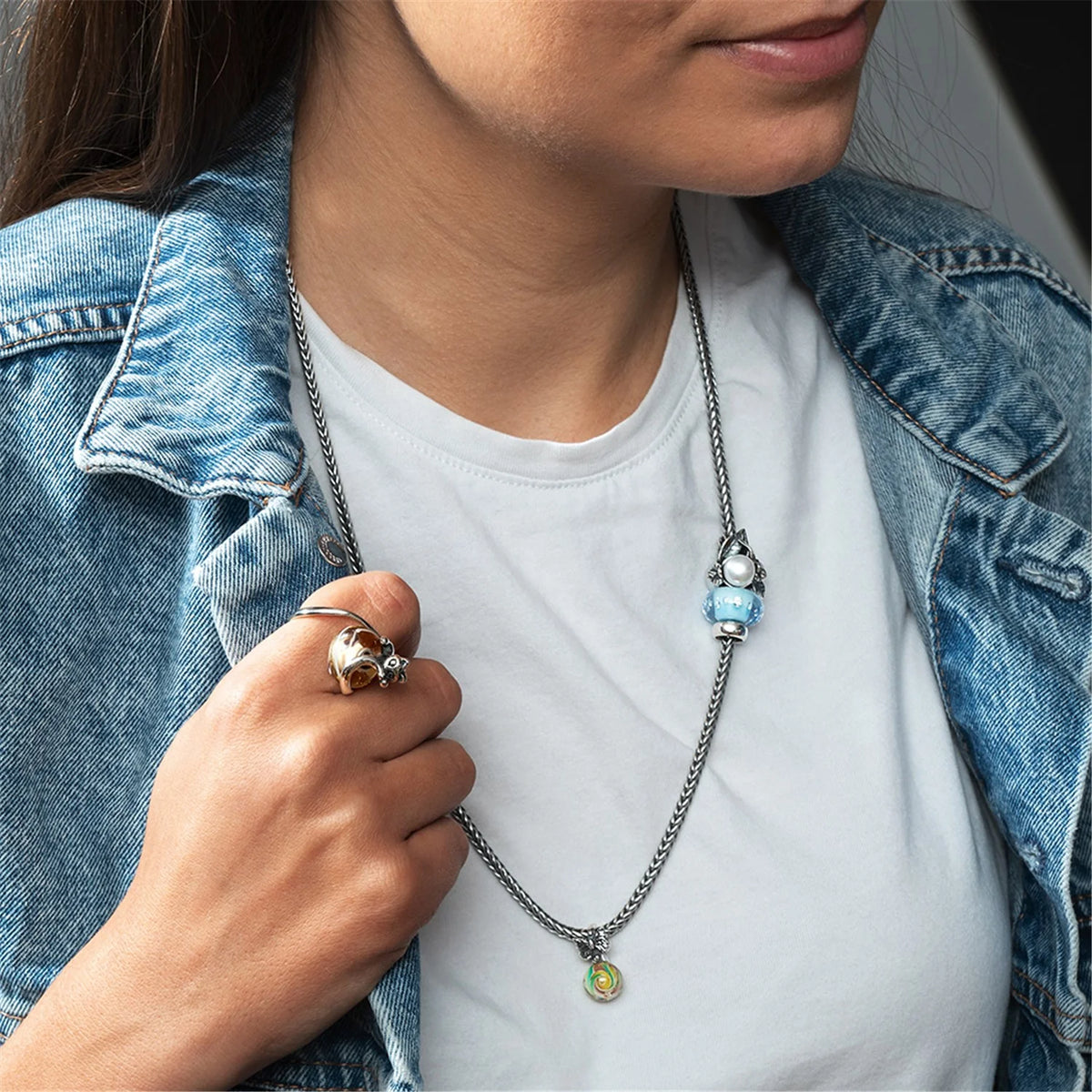 Pendente Trollbeads - Pendente Giardino delle Farfalle - TAGPE-00083