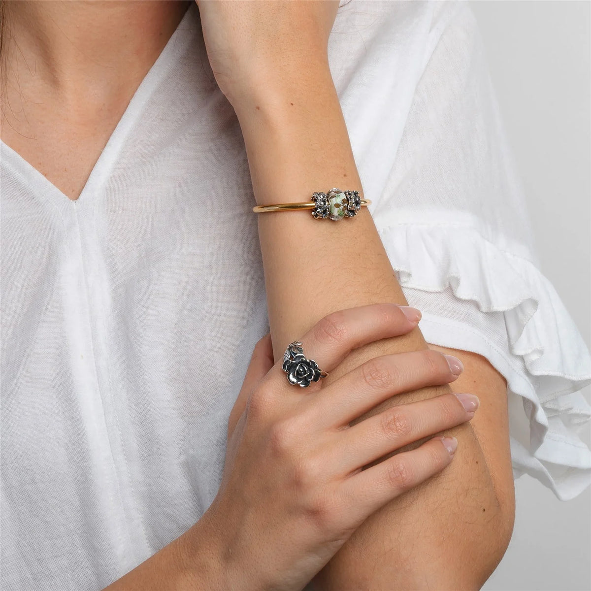 Anello Trollbeads - Anello Rosa - TAGRI-00525