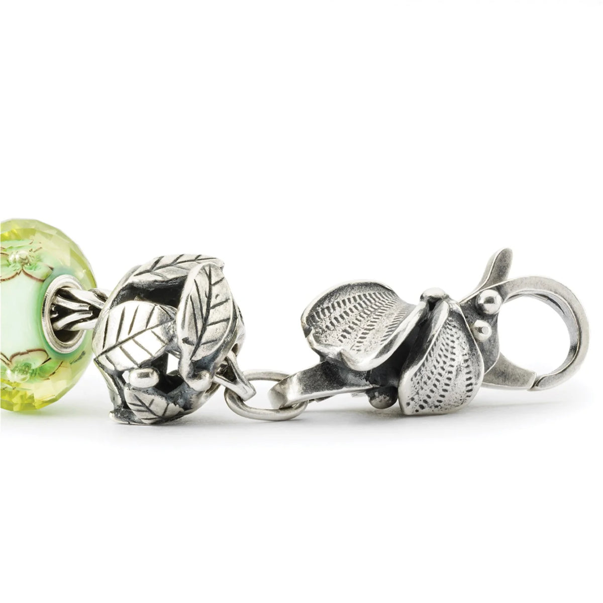 Chiusura Trollbeads - Chiusura Corolla con Perla - TAGLO-00094