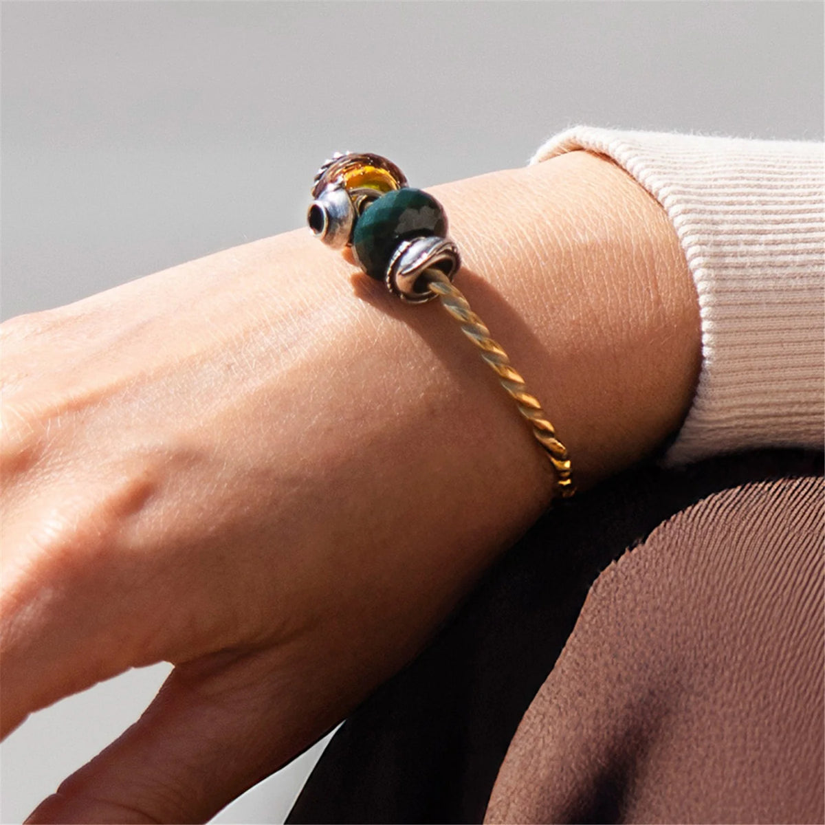 Stop Trollbeads - Stop del Cuore Raccolto - TAGBE-20308