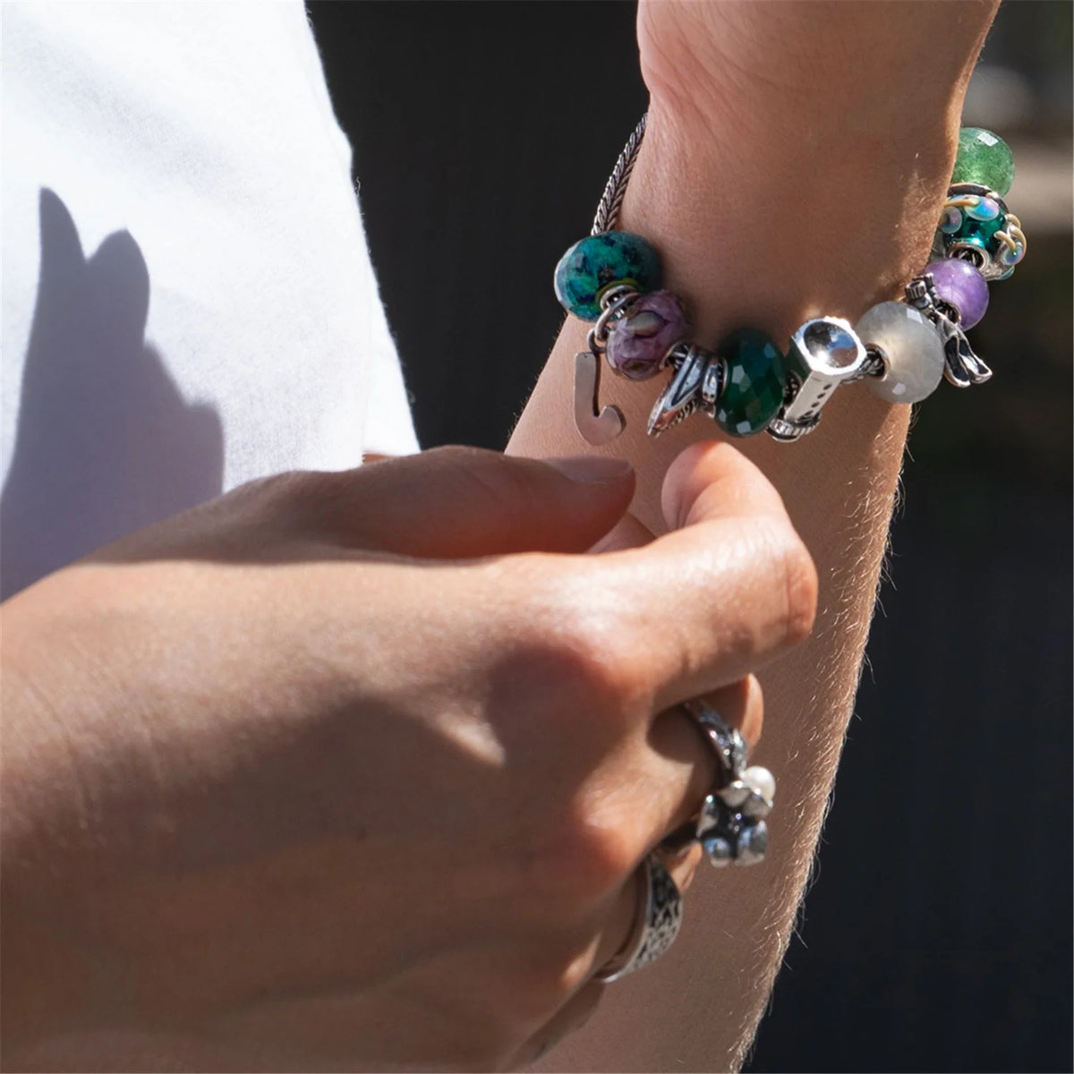 Beads Trollbeads - Funghetti dell&#39; equilibrio - TGLBE-20425