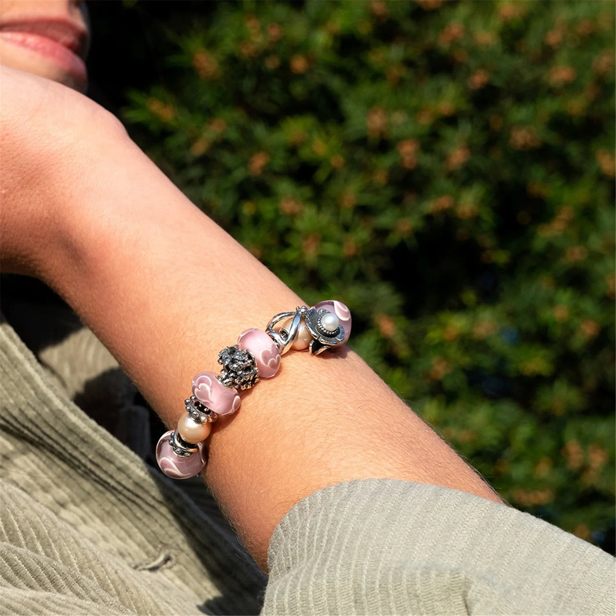 Beads Trollbeads - Intreccio di Fiori - TAGBE-00288