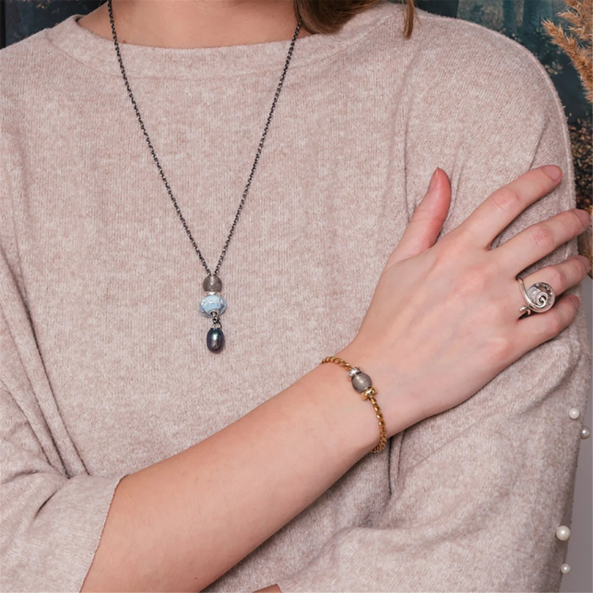 Beads Trollbeads - Labradorite Rotonda - TSTBE-00016