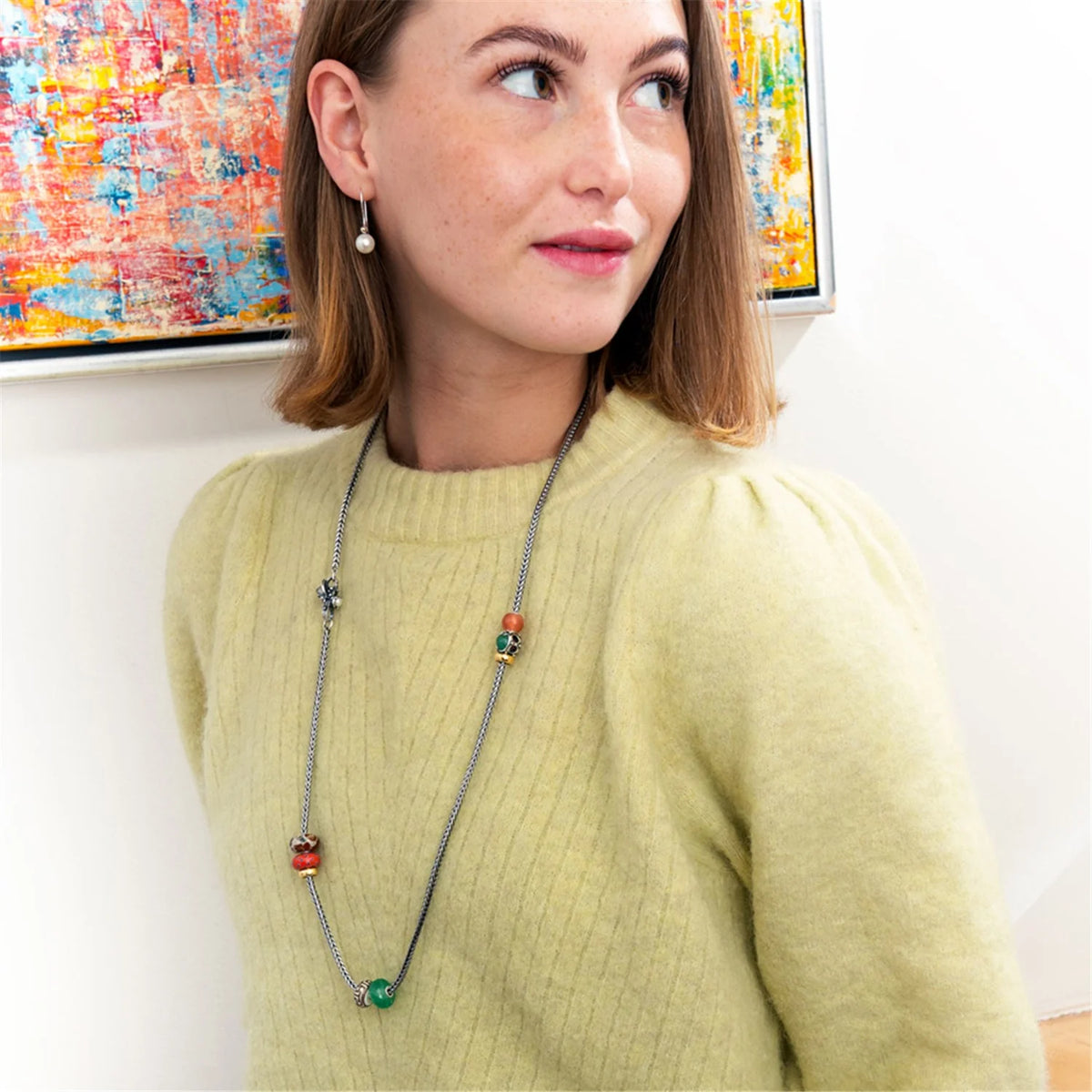 Beads Trollbeads - Petunia della Positività - TGLBE-20309