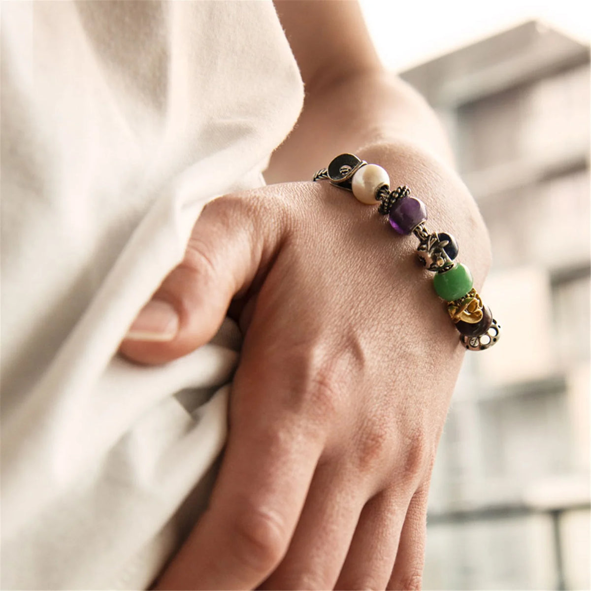 Beads Trollbeads - Ametista Rotonda - TSTBE-00025