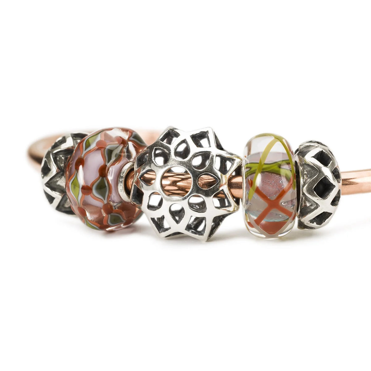 Beads Trollbeads - Fruscio di Foglie - TGLBE-20135