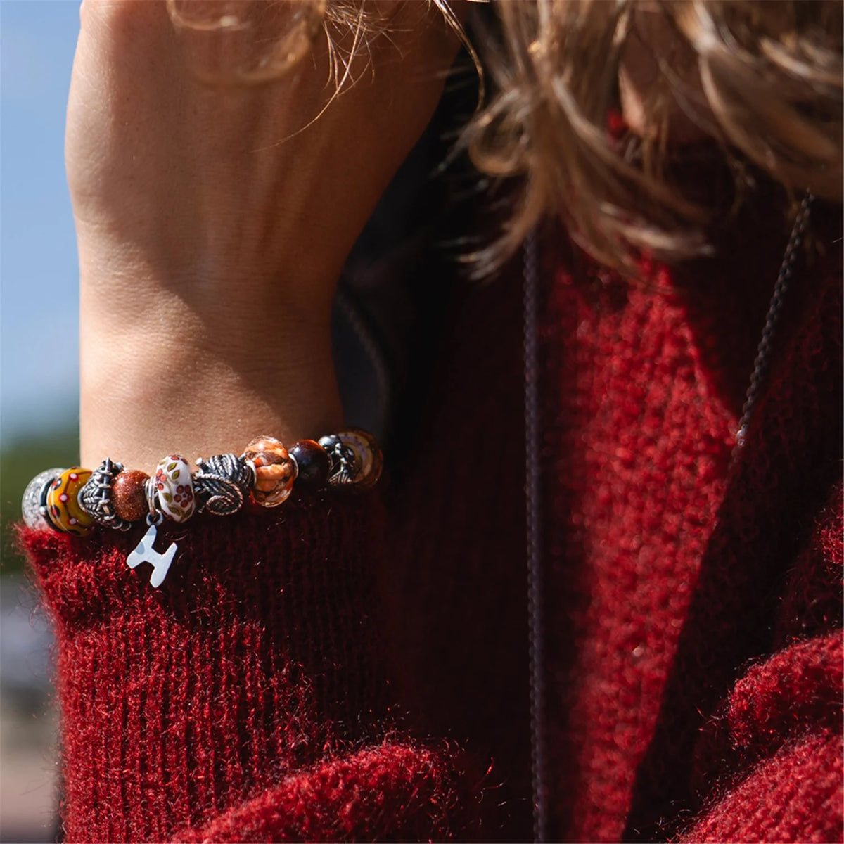 Beads Trollbeads - Cuore d&#39; Ambra - TGLBE-30166