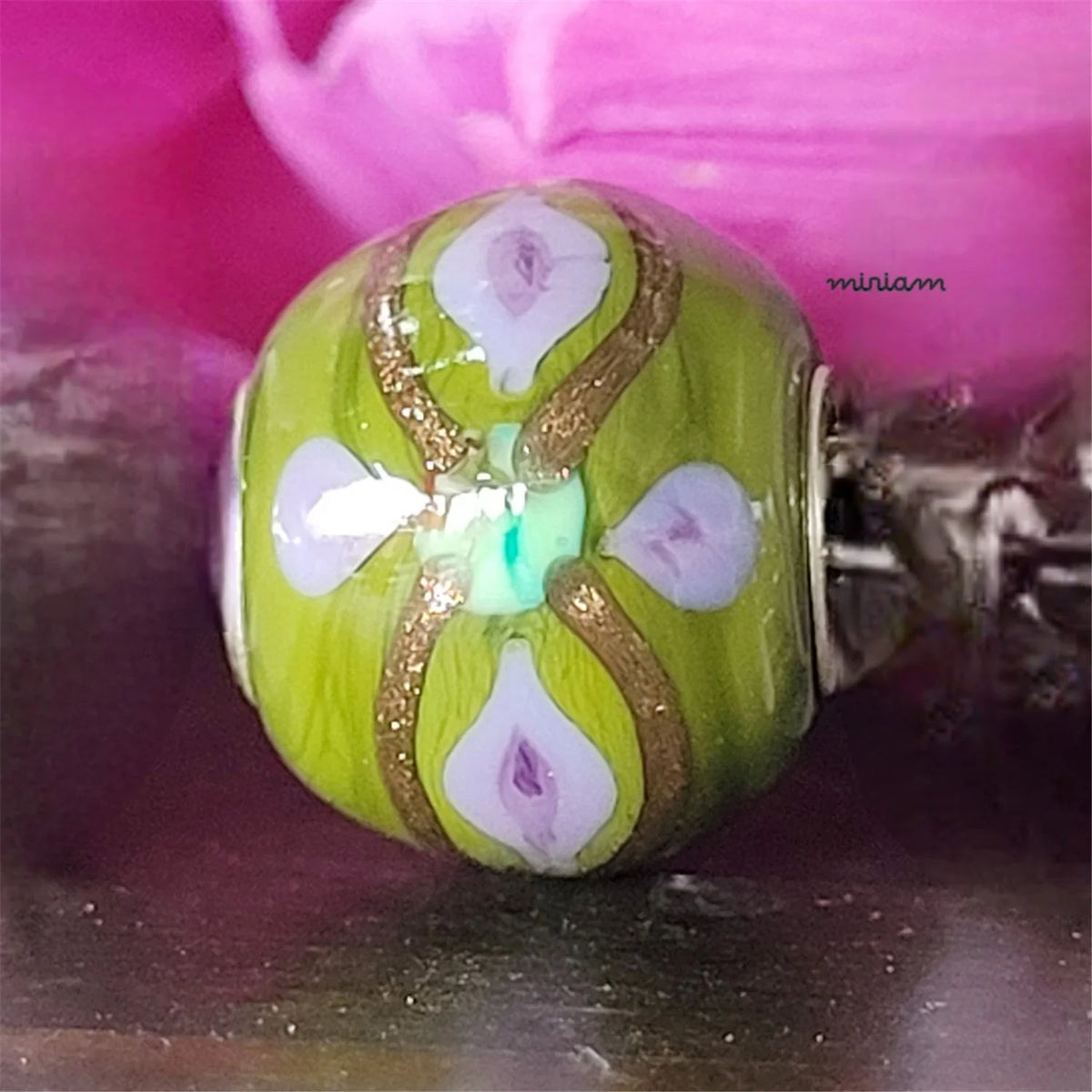 Beads Trollbeads - PEOPLE&#39;S UNIQUES 2025 - Danza di Ninfa - TAGLBE-30171