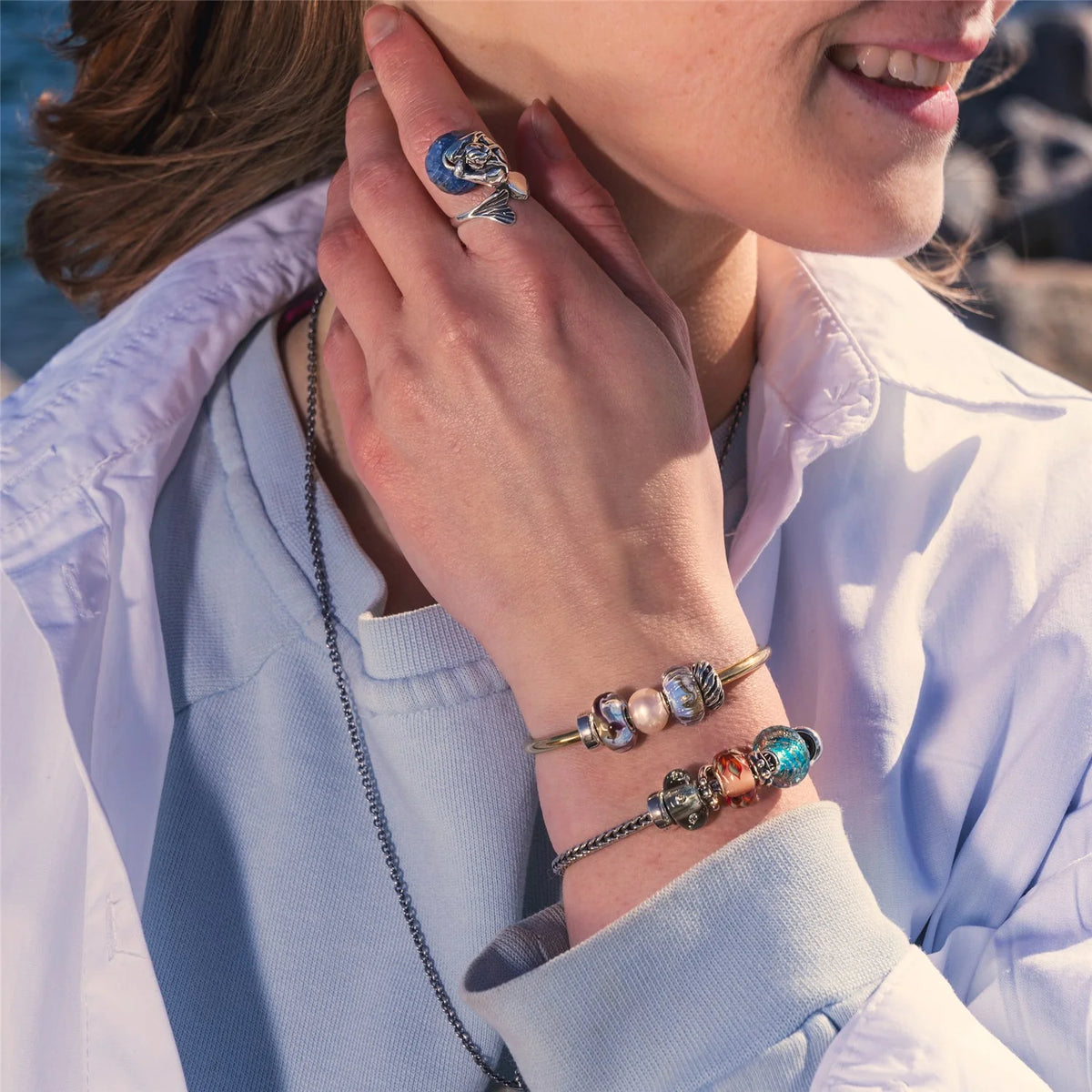 Stop Trollbeads - Stop Alga Marina - TAGBE-20249