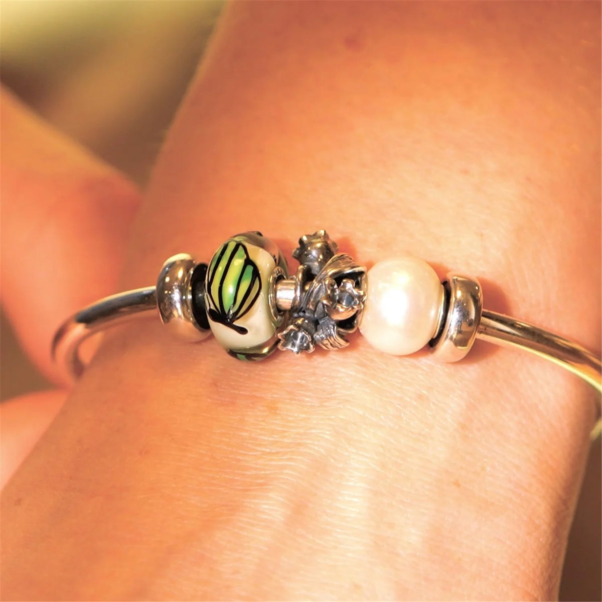 Beads Trollbeads - Delicato Mughetto - TAGBE-10295