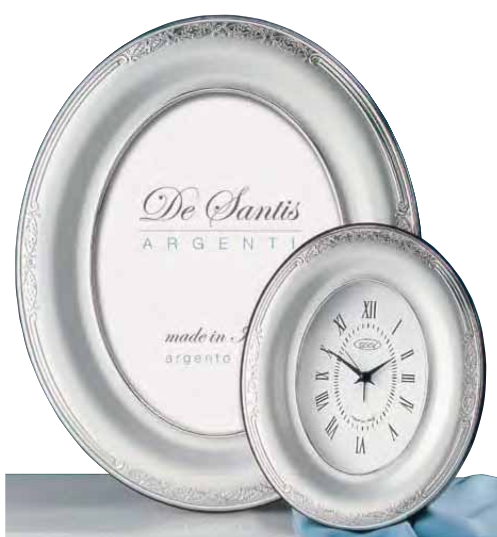 Conrinice in argento con orologio-251OR