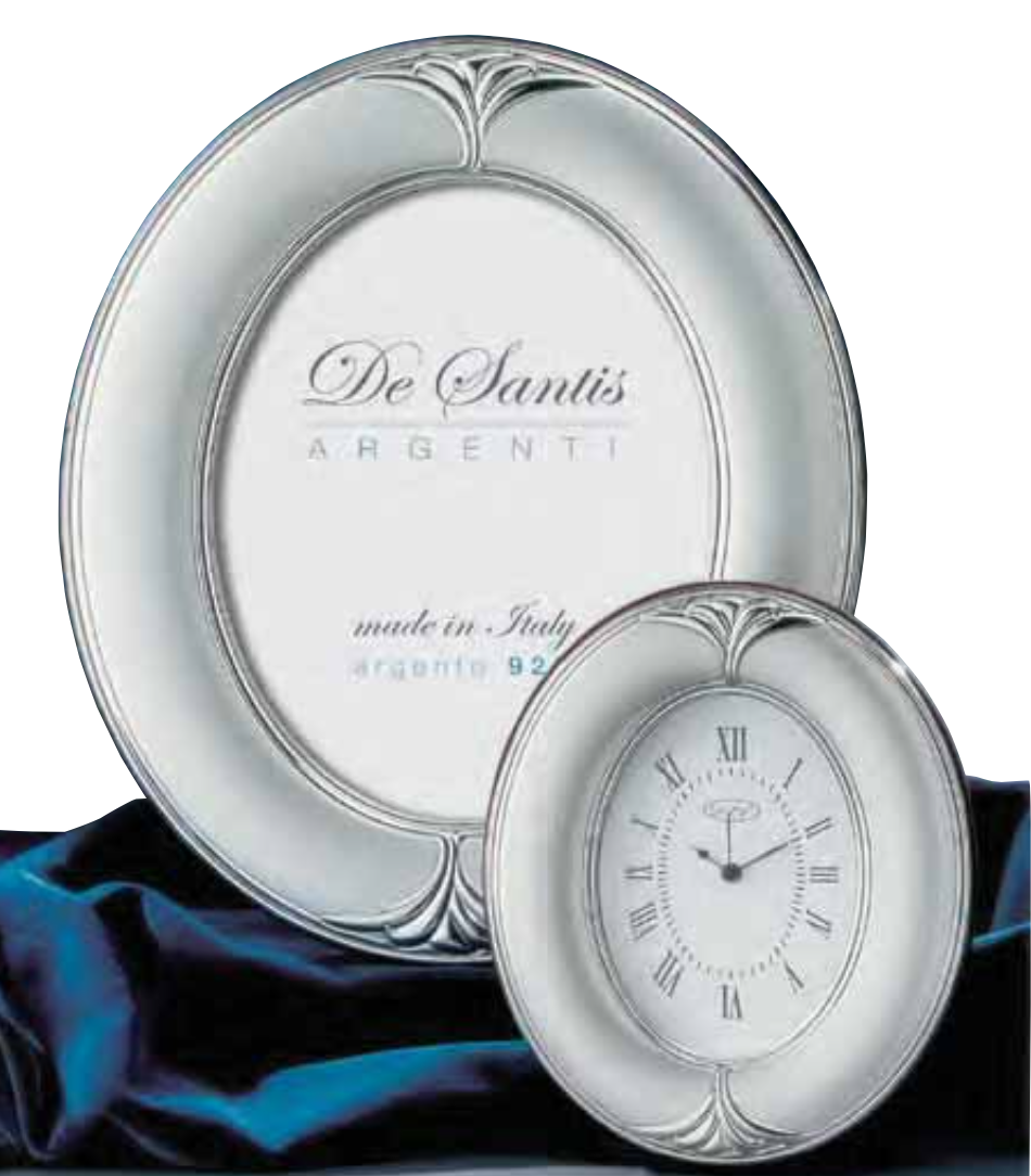 Conrinice in argento con orologio-255OR