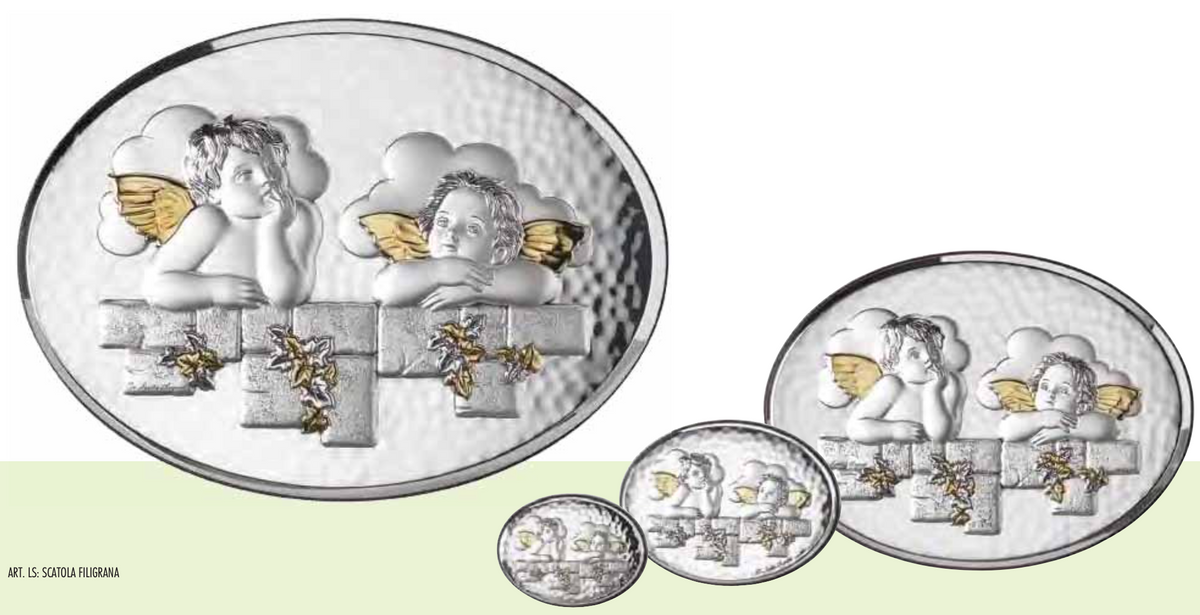 Quadro in argento sacro-Puttini-3176