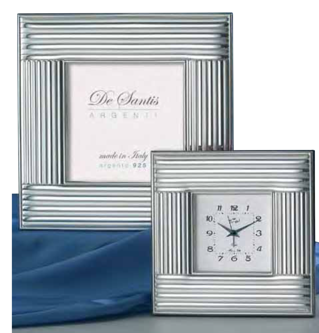 Conrinice in argento con orologio-330OR