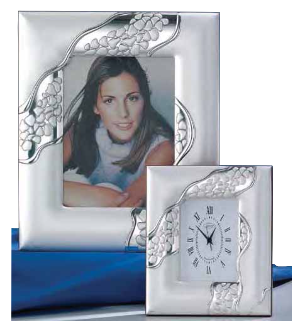 Conrinice in argento con orologio-383OR