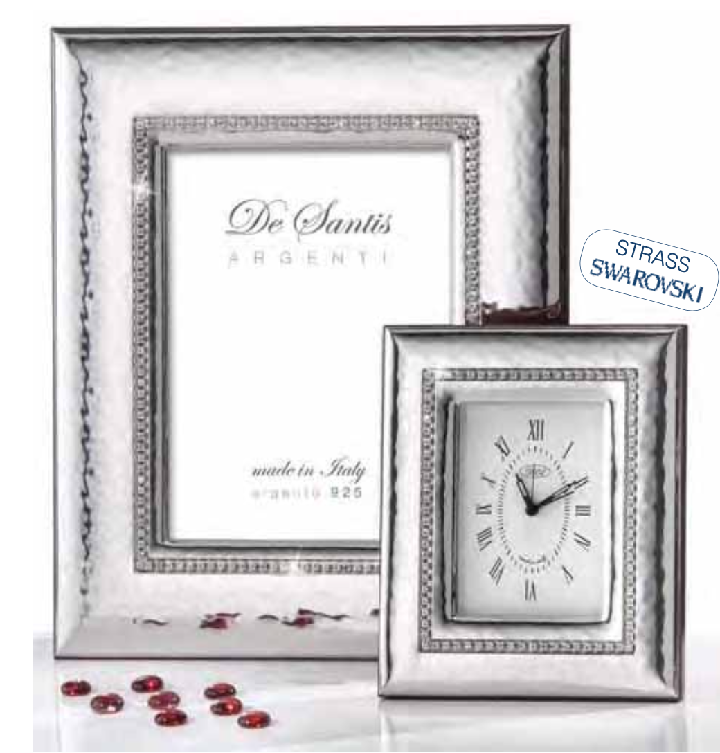 Conrinice in argento con orologio-388OR