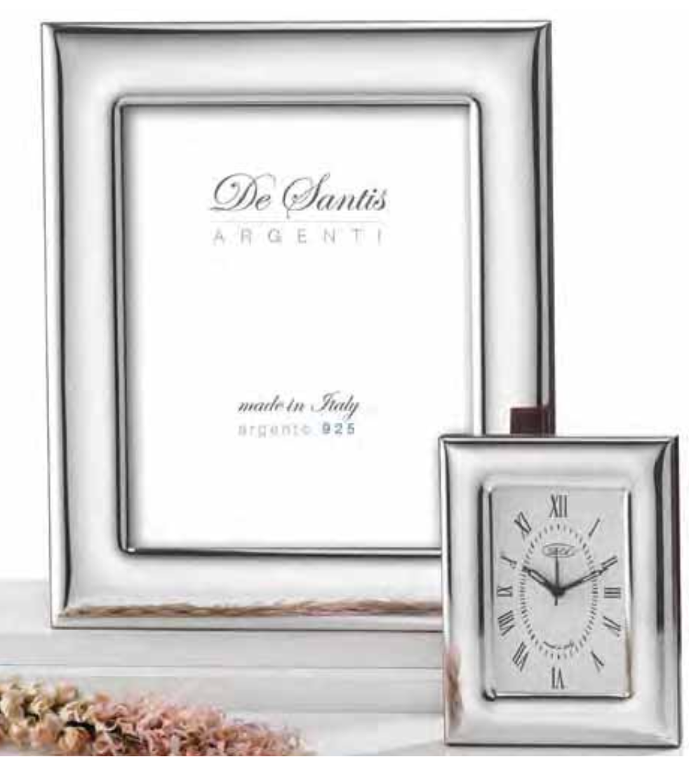 Conrinice in argento con orologio-413OR