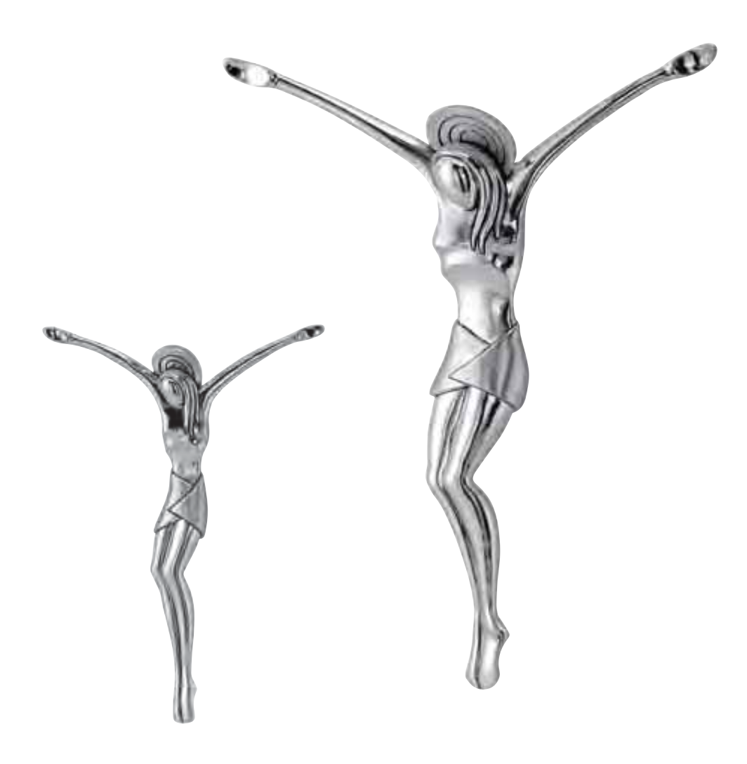 Quadro in argento sacro-Cristo-7119