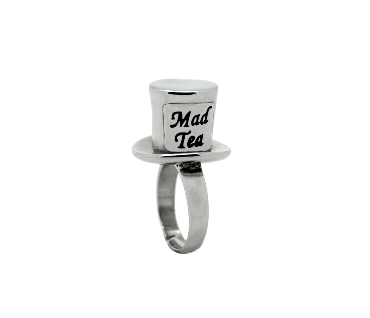 Anello in acciaio Mad Tea collezione Alice in Wonderland-AWA015