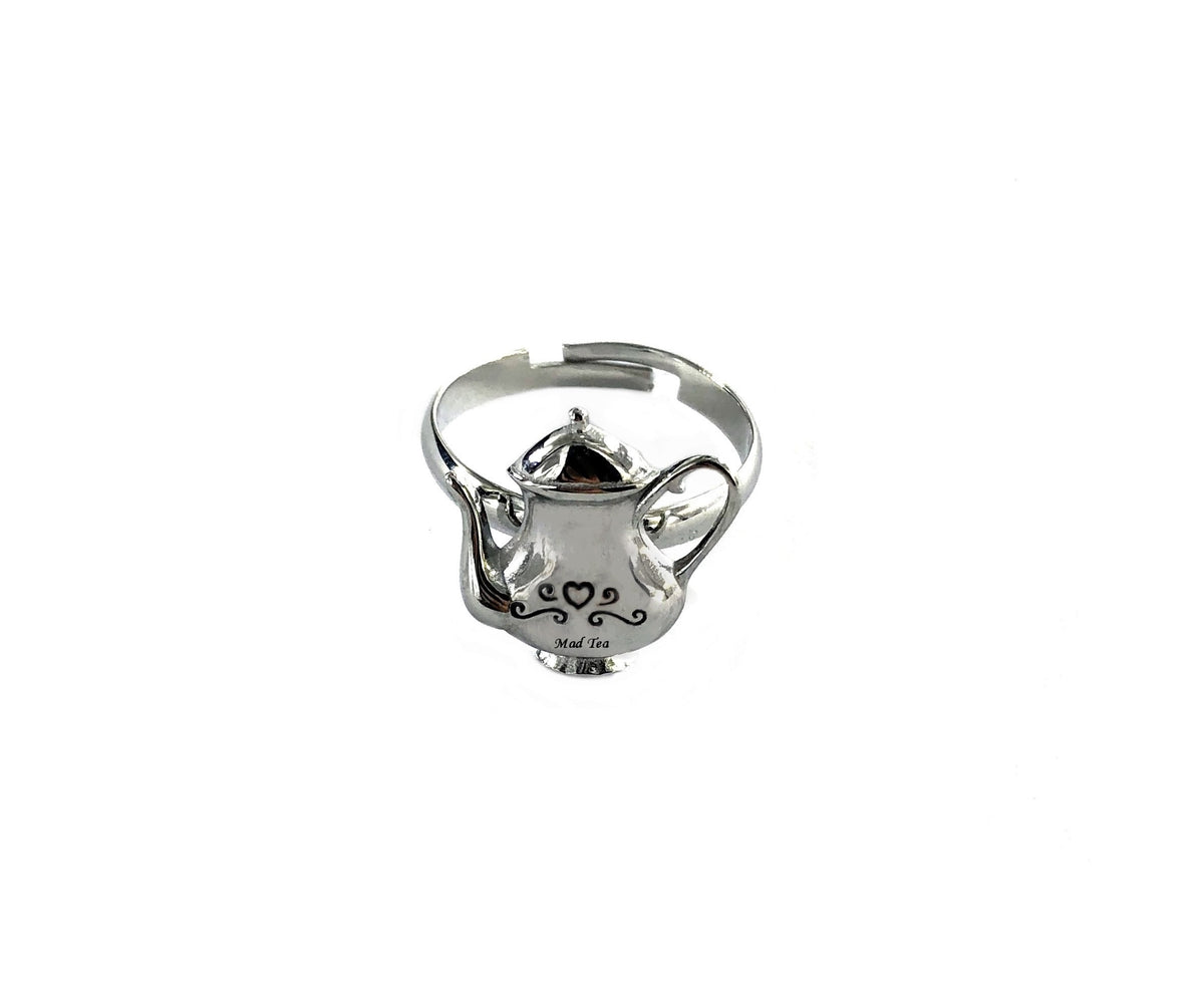 Anello in acciaio Mad Tea collezione Alice in Wonderland-AWA016