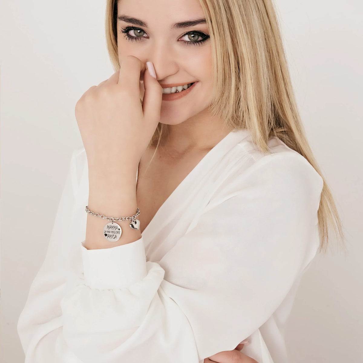 Bracciale in acciaio Luca Barra-BK2268