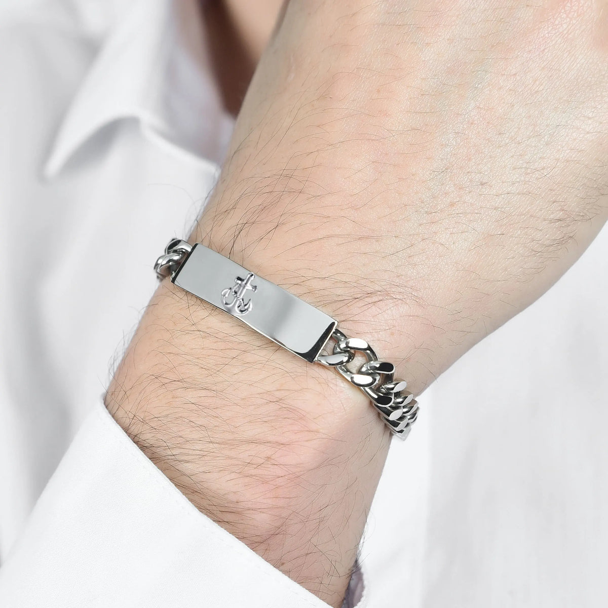 Bracciale in acciaio Luca Barra-BA1497