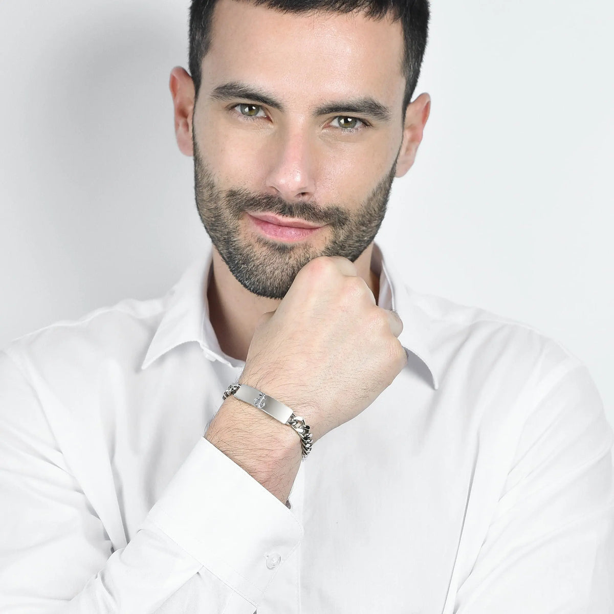 Bracciale in acciaio Luca Barra-BA1497