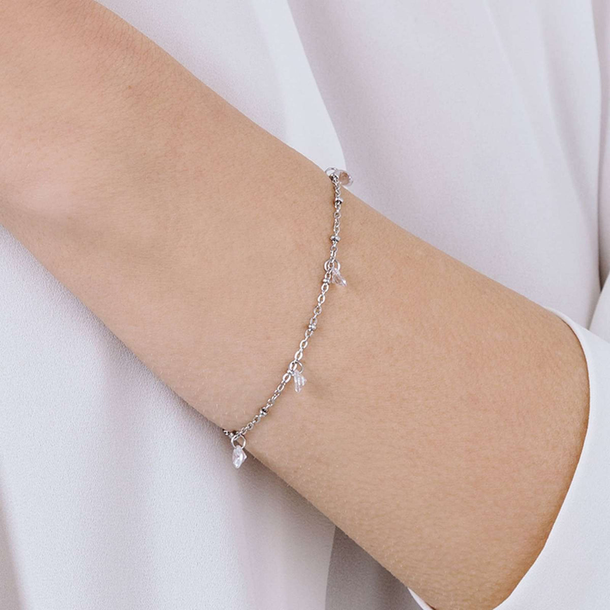 Bracciale in acciaio Luca Barra-BK2036