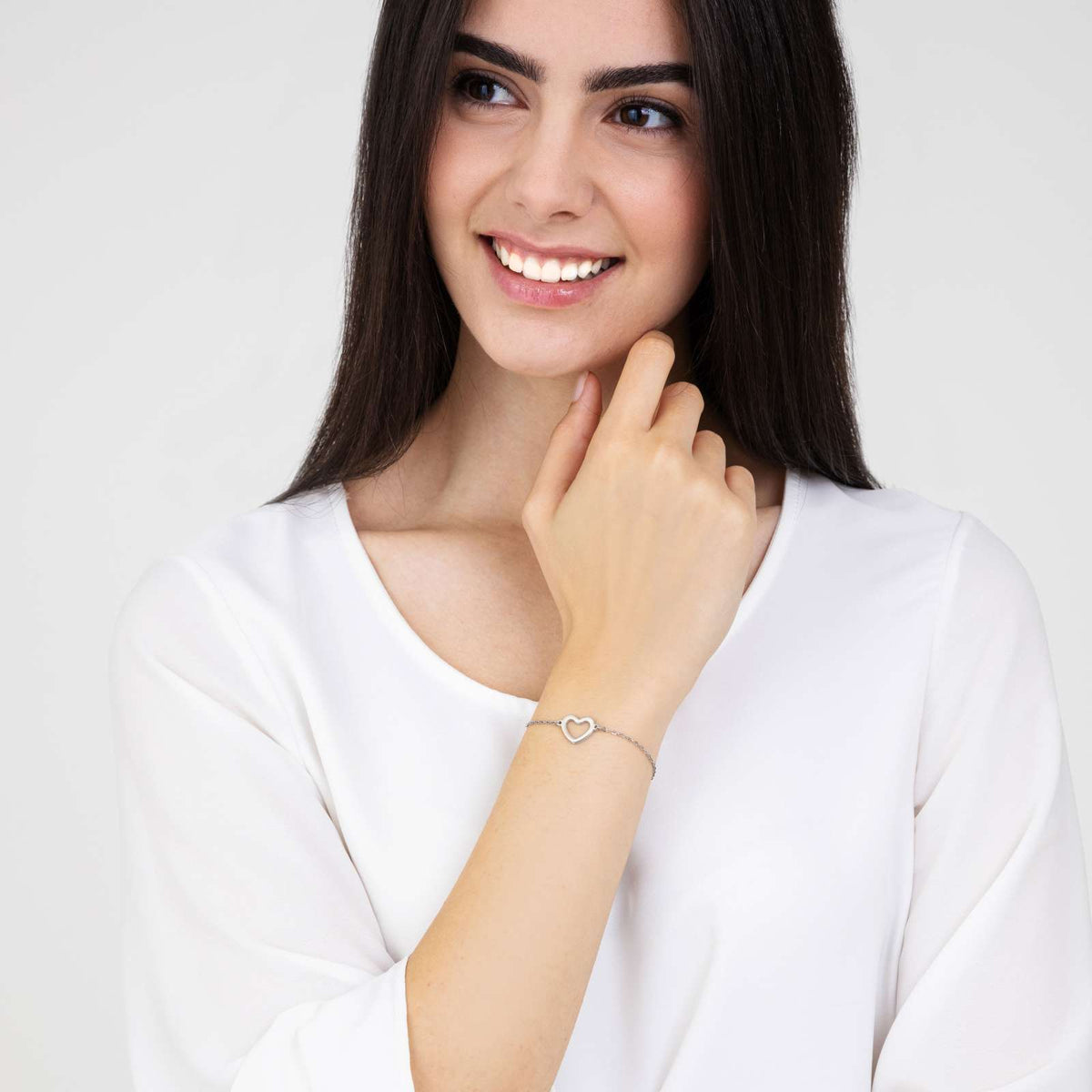 Bracciale in acciaio Luca Barra-BK2179