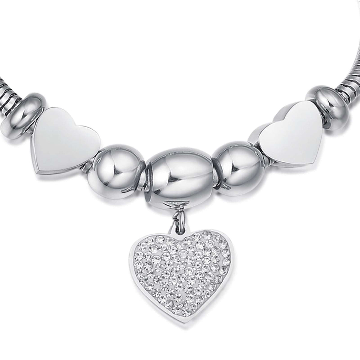 Bracciale in acciaio Luca Barra-BK1955