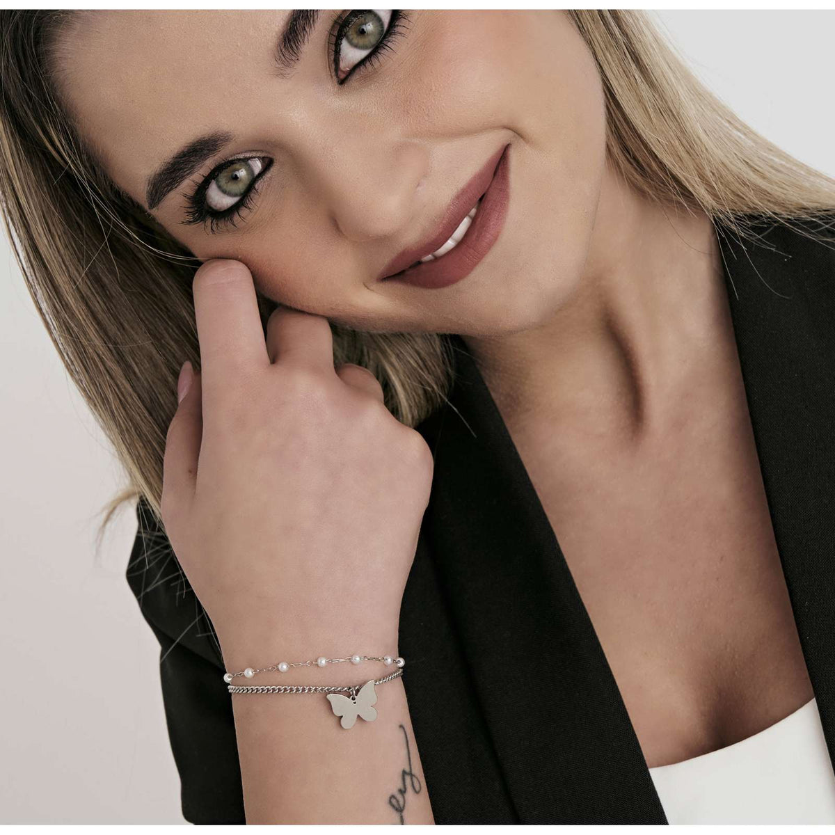 Bracciale in acciaio Luca Barra-BK2251