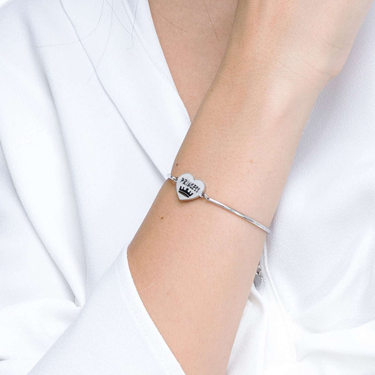 Bracciale in acciaio Luca Barra-BK2024