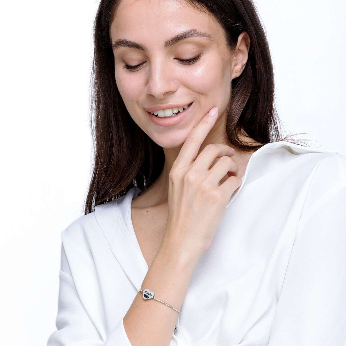 Bracciale in acciaio Luca Barra-BK2024